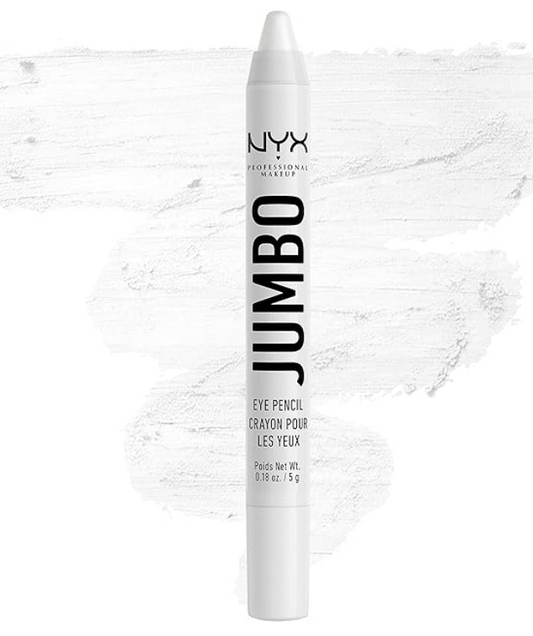 Lápiz Delineador de Ojos Barra de Sombra Nyx Blanco