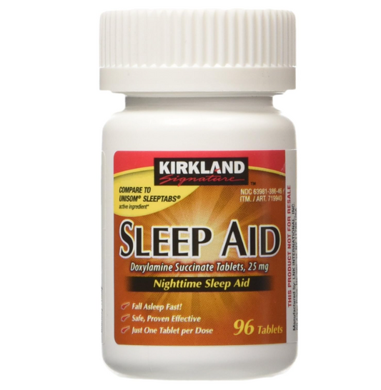 Sleep Aid Kirkland Signature Doxilamina 25mg