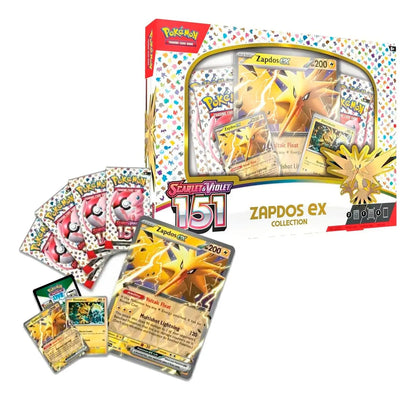 Pokemon Zapdos Collection 151 Inglés