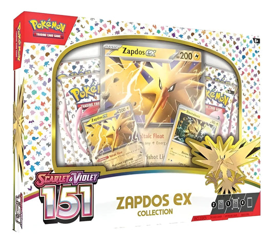 Pokemon Zapdos Collection 151 Inglés